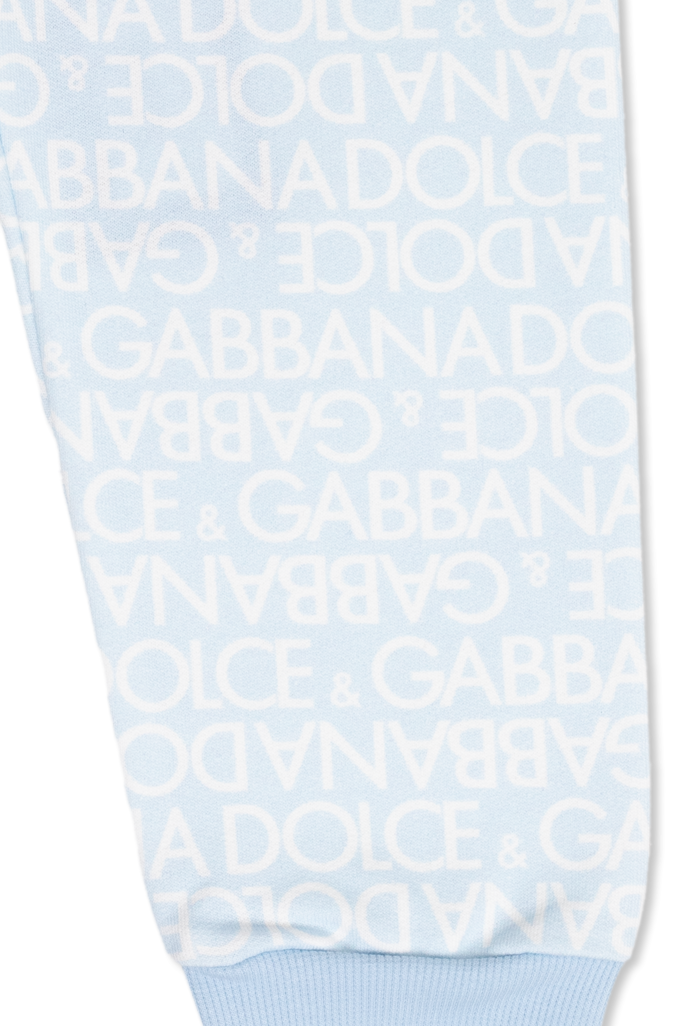 Light blue Sweatpants with logo Dolce & Gabbana Kids - Vitkac AS
